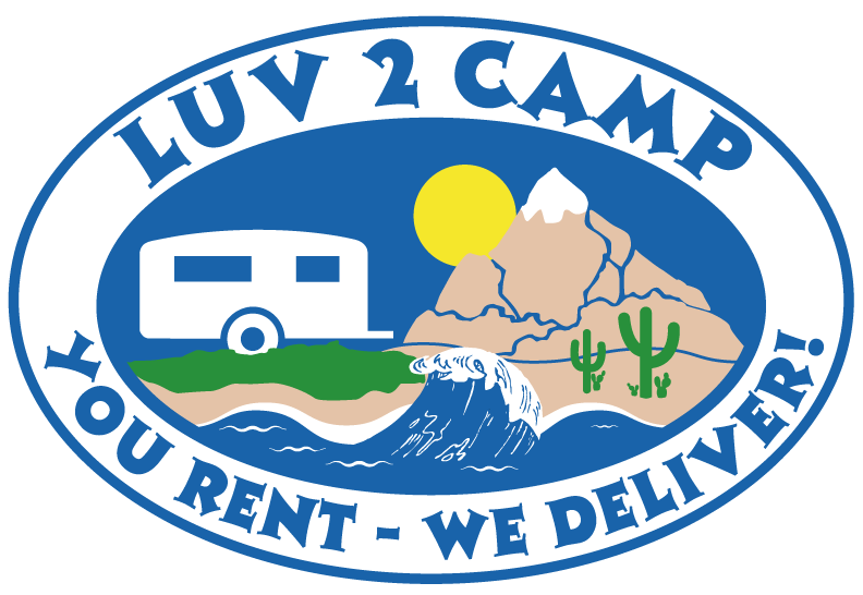 Luv2Camp RV Trailer Rentals You Rent… We Deliver – Love To Camp – San Diego, Oregon Cost, Pismo Beach, Glamis, Ocotillo Wells, California, Oregon